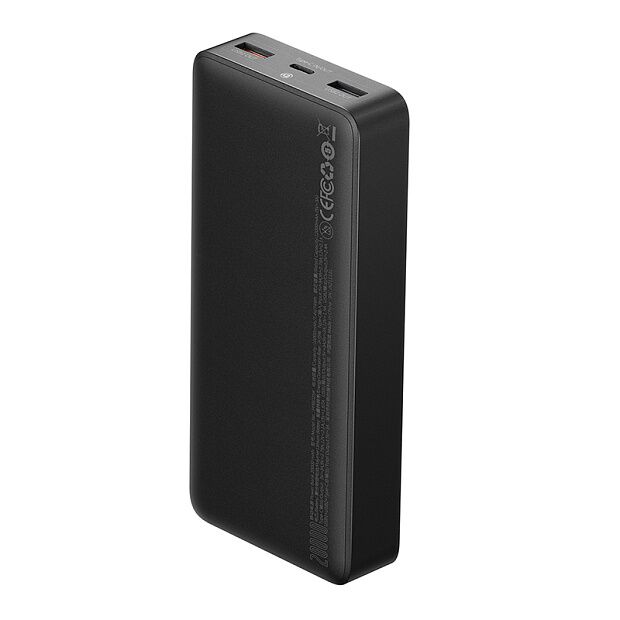 Портативный аккумулятор BASEUS Bipow Digital DisplayFast charge 25W OS, 3A, 20000 мАч, черный - 5