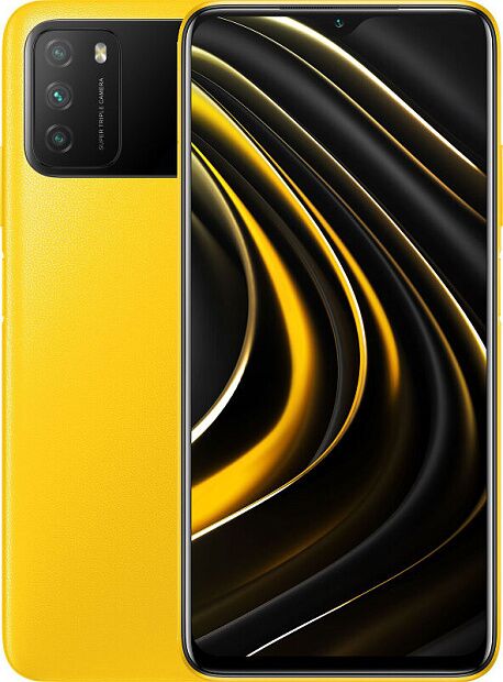 Смартфон Poco M3 4/64GB EAC (Yellow) - 1