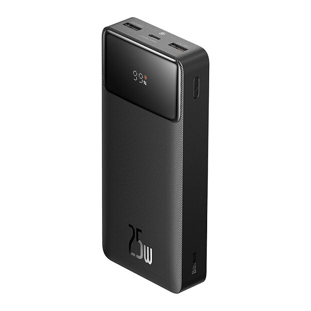 Портативный аккумулятор BASEUS Bipow Digital DisplayFast charge 25W OS, 3A, 20000 мАч, черный - 3